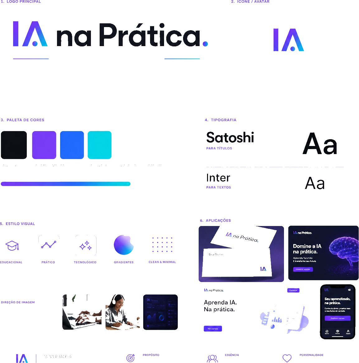 Brand guide do IA na Prática